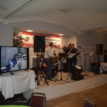 Columbian Ballroom Stage w/ Audio/Visual Equipment