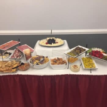 Rosensteel Hall Appetizer Station